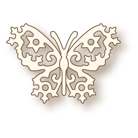 Little Frosted Butterfly
