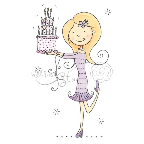 Girl with Cake