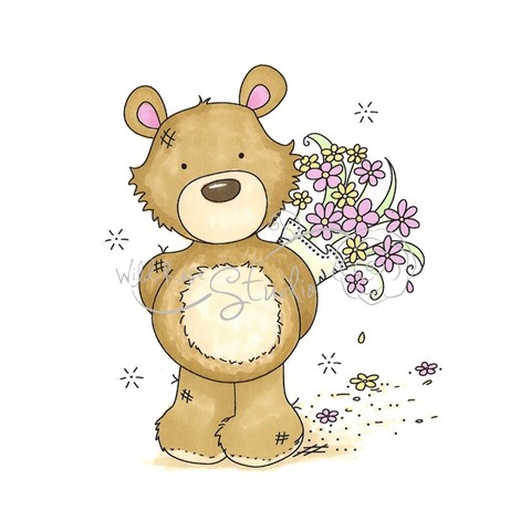 Louis with Flowers