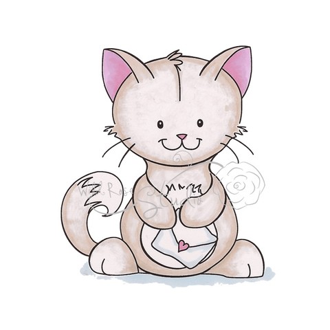 Cat with Message