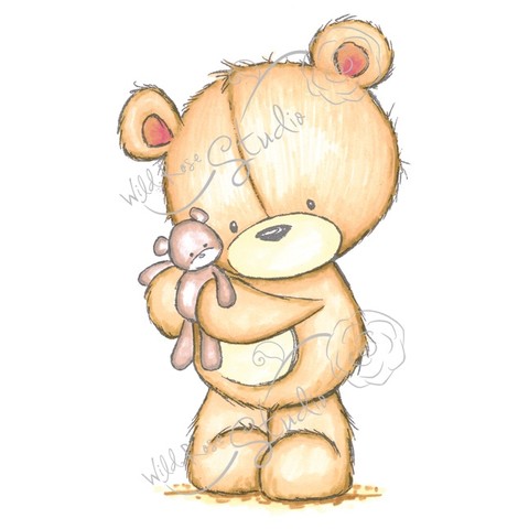 Milton with Teddy