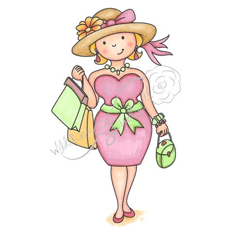 Lady with Shopping