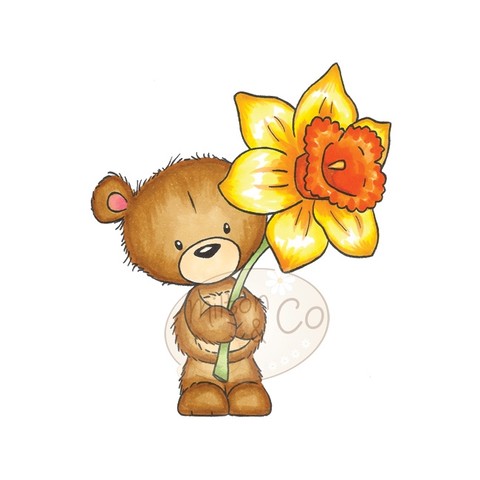 Milton with Daffodil