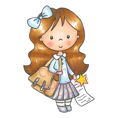 Mia at School