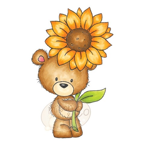 Milton with Sunflower