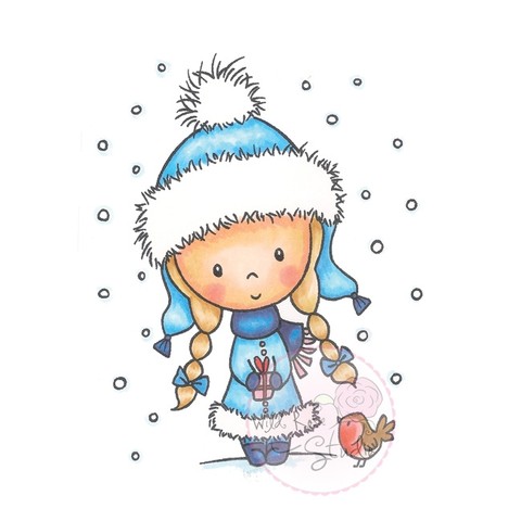Mia in the Snow