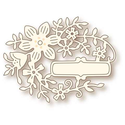 Oval Flower