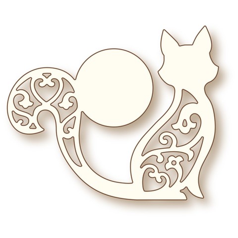 Cat and Moon
