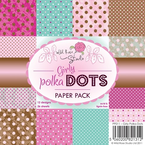 Girly Polka Dots Papers